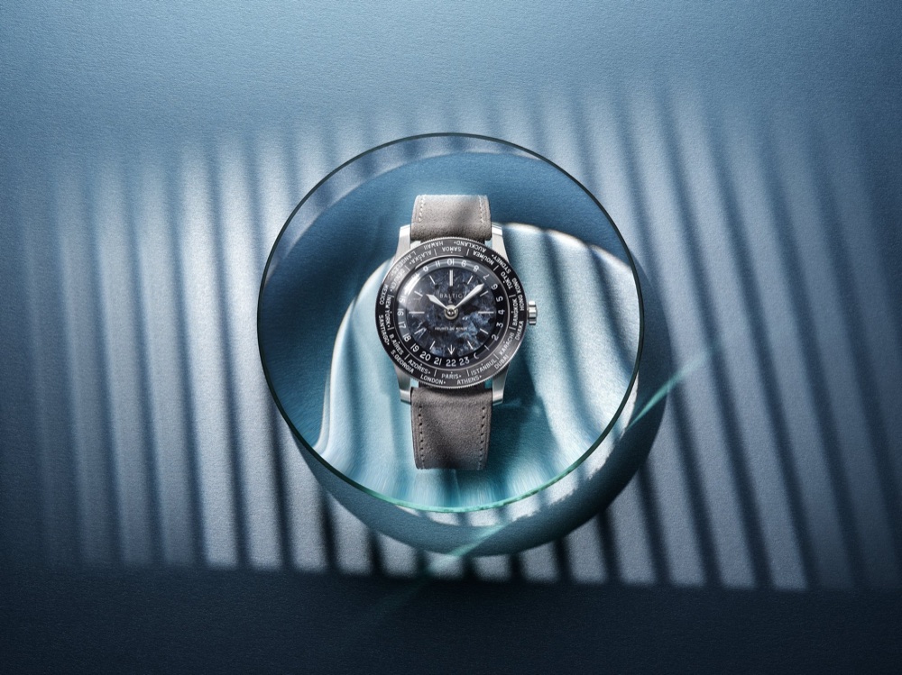 Baltic Heures du Monde Worldtimer Labradorite