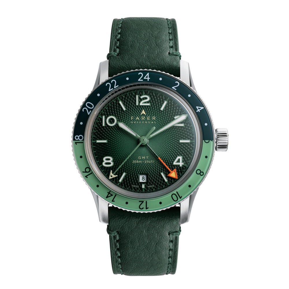 Farer Nevada Pine 40mm GMT Bezel