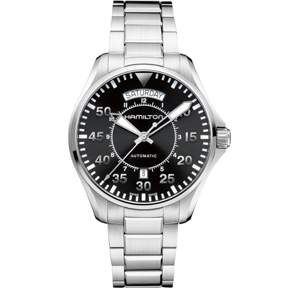 Hamilton Khaki Aviation Pilot Day Date Auto 42