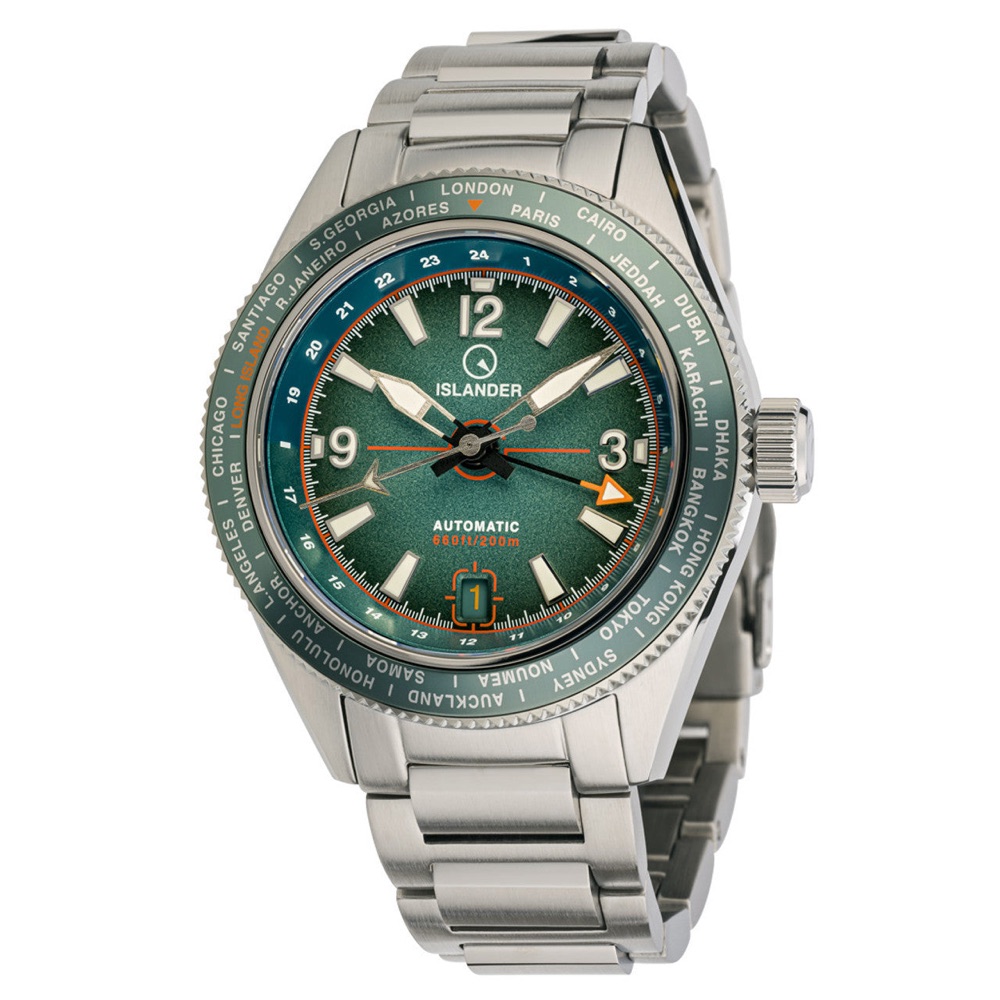 Islander Calabro GMT World Time 40mm