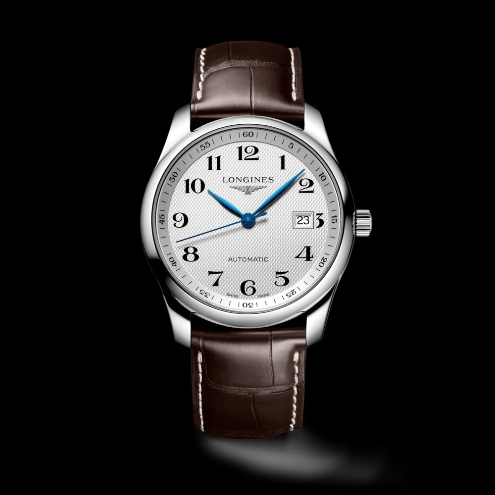 Longines Master Collection 40 mm (silver barleycorn, bracelet)