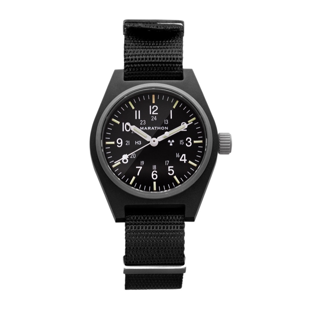 Marathon General Purpose Mechanical (GPM) 34 mm, black fibreshell