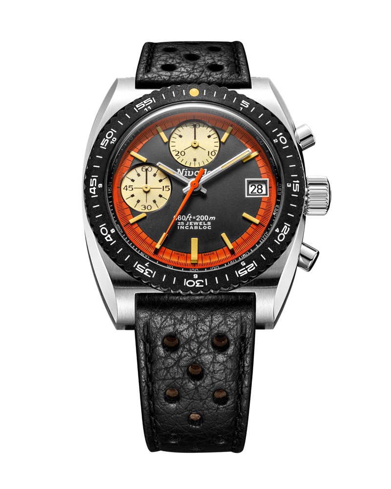 Nivada Grenchen Autochron Orange (automatic)