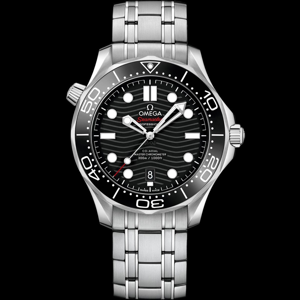 Omega Seamaster Diver 300M 42 mm (black ceramic dial, bracelet)