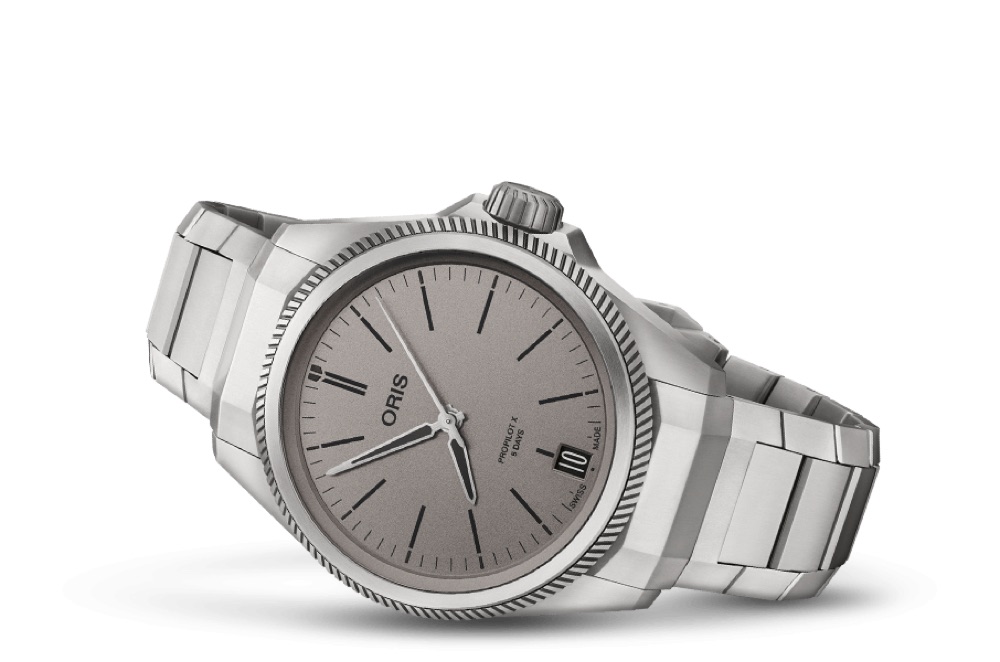 Oris ProPilot X Calibre 400 (grey dial, titanium bracelet)