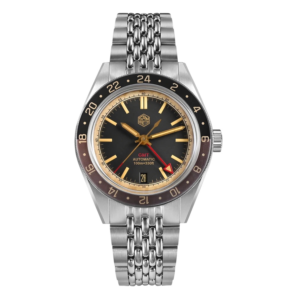 San Martin SN0116 GMT 39.5mm (distressed V6)