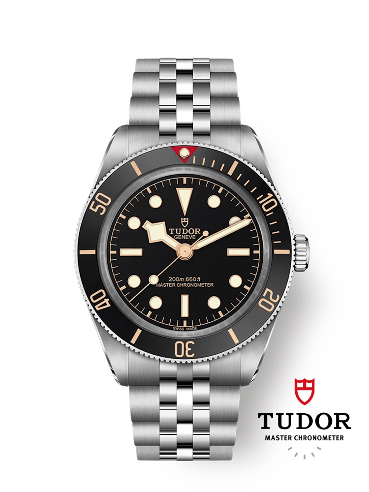 Tudor Black Bay 58 (2025 METAS, black dial, 5-link bracelet)