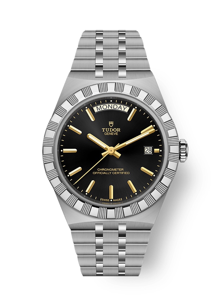 Tudor Royal 40 (2026, black dial; the Royal 38 is gone from tudorwatch.com)